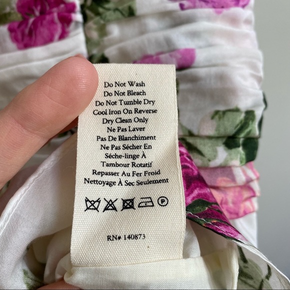 LoveShackFancy Ballet Blush Ambrette Floral Minidress - Picture 14 of 15